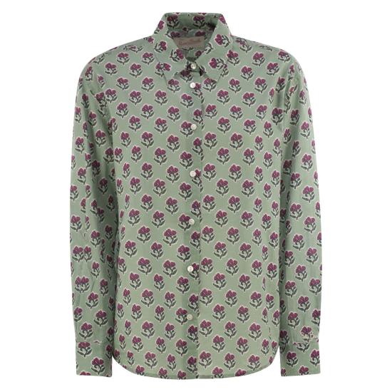 25SS 세인트바쓰 블라우스 MDH001 GREEN