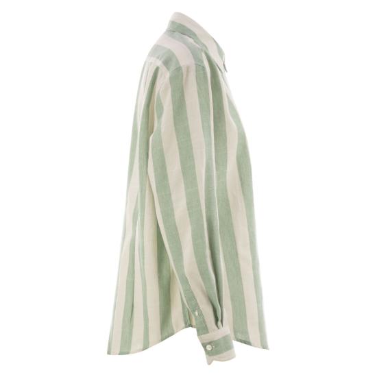 25SS 세인트바쓰 블라우스/셔츠 MDH001 WHITE GREEN - MC2 SAINT BARTH