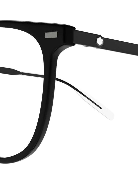 25SS 몽블랑 안경 MB0393ON 002 BLACK BLACK TRANSPARENT - MONTBLANC