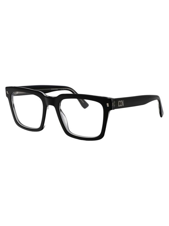 25SS 디스퀘어드2 안경 ICON 0013 7C5 BLACK CRYSTAL - DSQUARED2