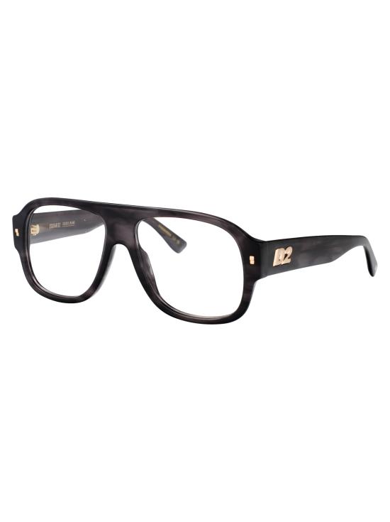 25SS 디스퀘어드2 안경 D2 0125 2W8 GREY HORN - DSQUARED2