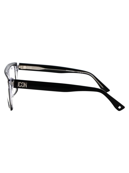 25SS 디스퀘어드2 안경 ICON 0012 7C5 BLACK CRYSTAL - DSQUARED2