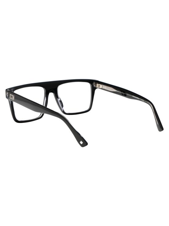 25SS 디스퀘어드2 안경 ICON 0012 7C5 BLACK CRYSTAL - DSQUARED2