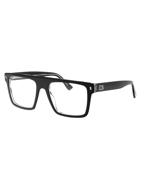 25SS 디스퀘어드2 안경 ICON 0012 7C5 BLACK CRYSTAL - DSQUARED2