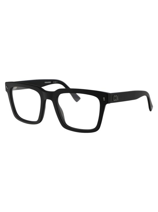 25SS 디스퀘어드2 안경 ICON 0013 003 MATTE BLACK - DSQUARED2