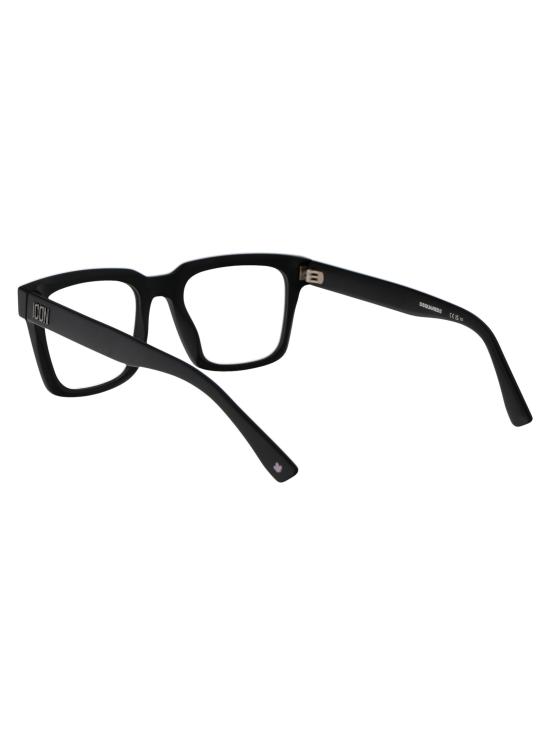 25SS 디스퀘어드2 안경 ICON 0013 003 MATTE BLACK - DSQUARED2