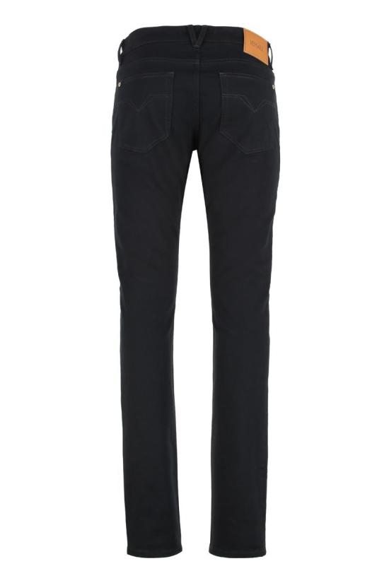 25FW 베르사체 데님 팬츠 10190501A13682 1D040 Black - VERSACE