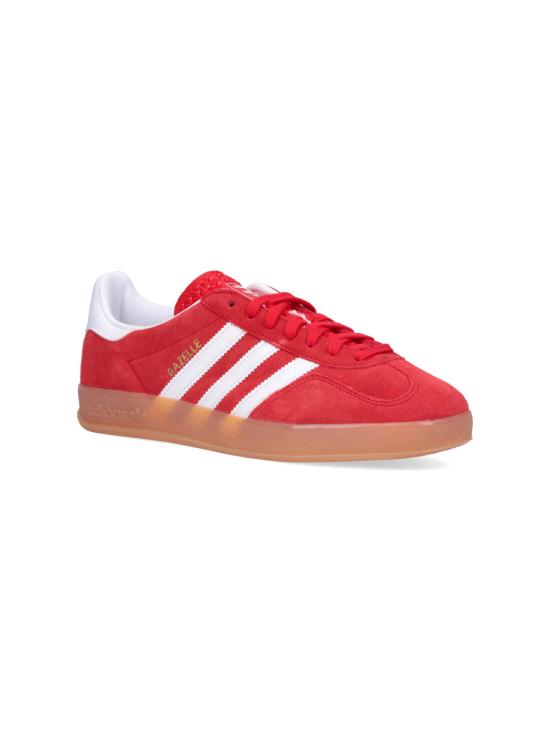 25FW 아디다스 가젤 인도어 JI2063 BETSCA FTWWHT GUM2 Red - ADIDAS