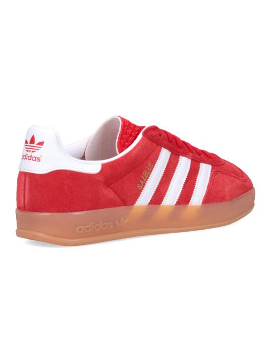 25FW 아디다스 가젤 인도어 JI2063 BETSCA FTWWHT GUM2 Red - ADIDAS
