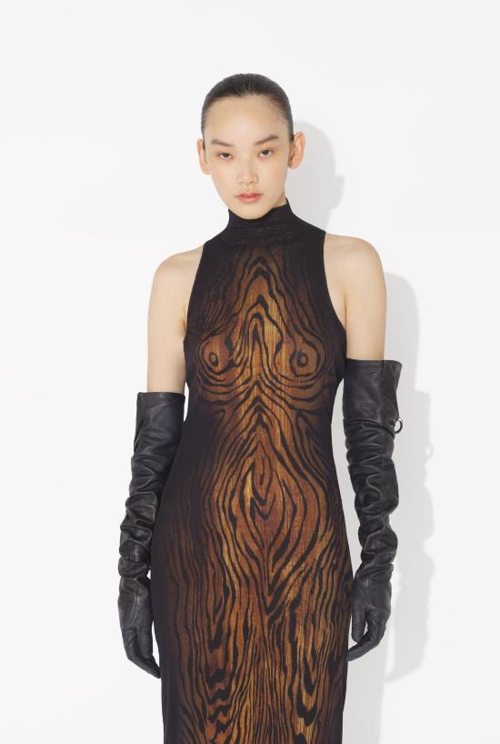 25FW 장 폴 고티에 미디 원피스 25 03 W DR029 M002P 0060 Black - JEAN PAUL GAULTIER