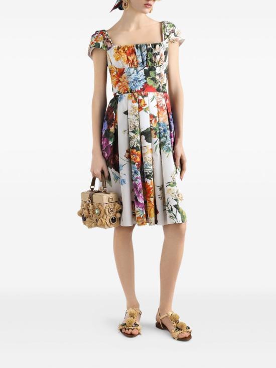 25FW 돌체앤가바나 미디 원피스 F6TVKT HS5TRHA5PC MultiColour - DOLCE & GABBANA