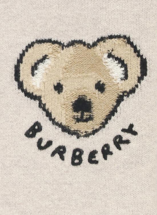 25FW [주니어] 버버리 가디건 8109387 KG5 LESA BEAR CARDIC1540 Beige - BURBERRY