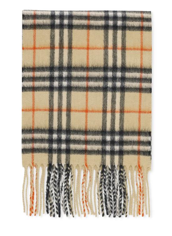 25FW [키즈] 버버리 넥워머/머플러/스카프 8089369 VTG CHK CASH SCARFB9368 Beige - BURBERRY