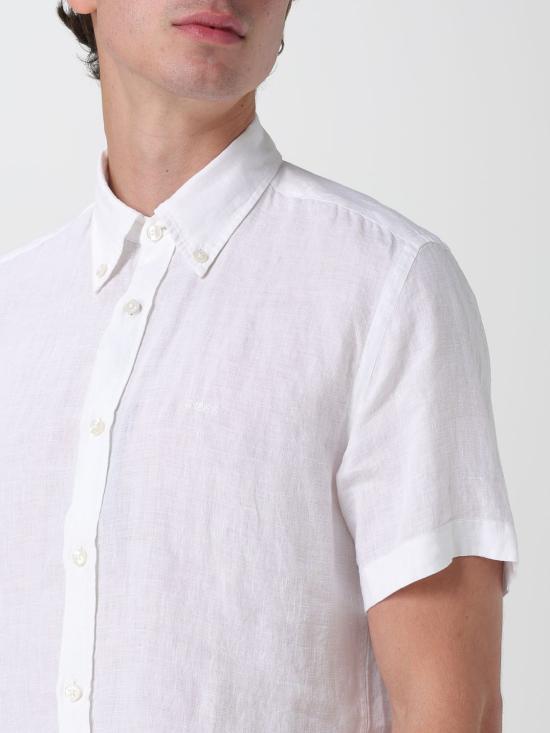 25SS 보스 반팔 셔츠 50539352 100 White - BOSS