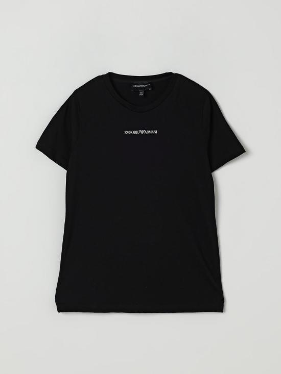 25FW [키즈] 엠포리오 아르마니 티셔츠 EB000421AF15013 MC194 Black