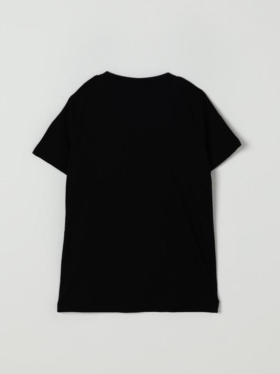 25FW [키즈] 엠포리오 아르마니 티셔츠 EB000421AF15013 MC194 Black - EMPORIO ARMANI