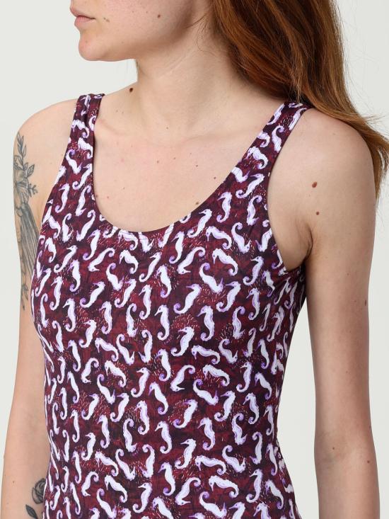 25SS 캄포스 원피스 수영복 KWOLYP0240 P024 Burgundy - KAMPOS