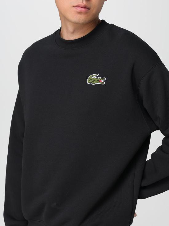 25SS 라코스테 긴팔 티셔츠 SH2741 031 Black - LACOSTE