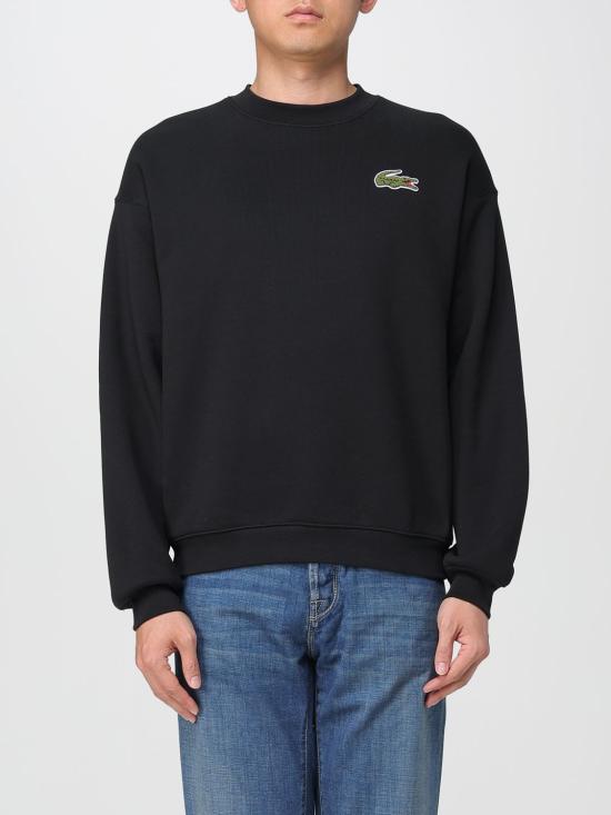 25SS 라코스테 긴팔 티셔츠 SH2741 031 Black