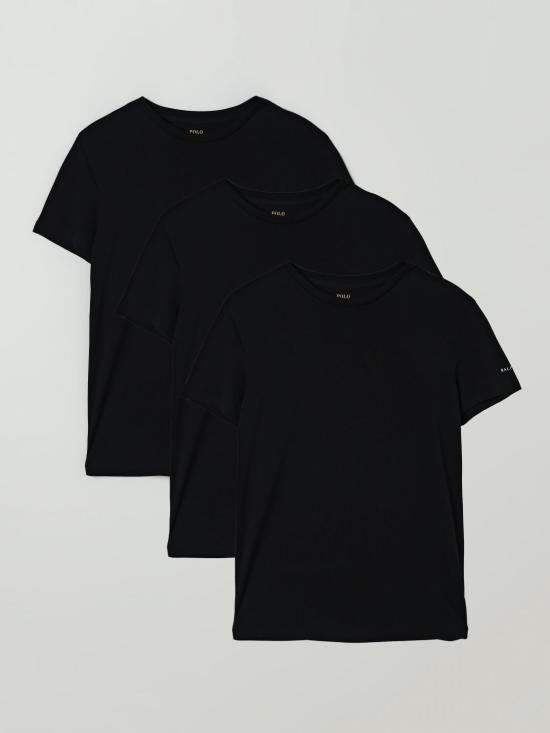 25FW 폴로 랄프로렌 반팔 티셔츠 714965508 001 Black - POLO RALPH LAUREN