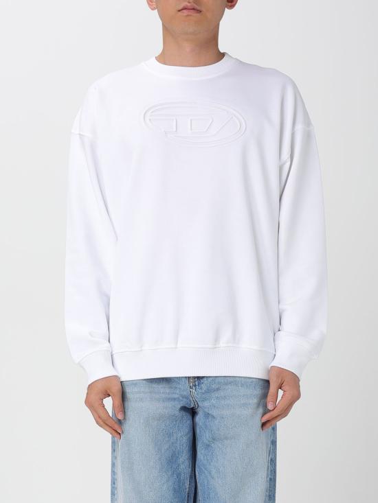 25SS 디젤 긴팔 티셔츠 A037900JYYJ 100 White