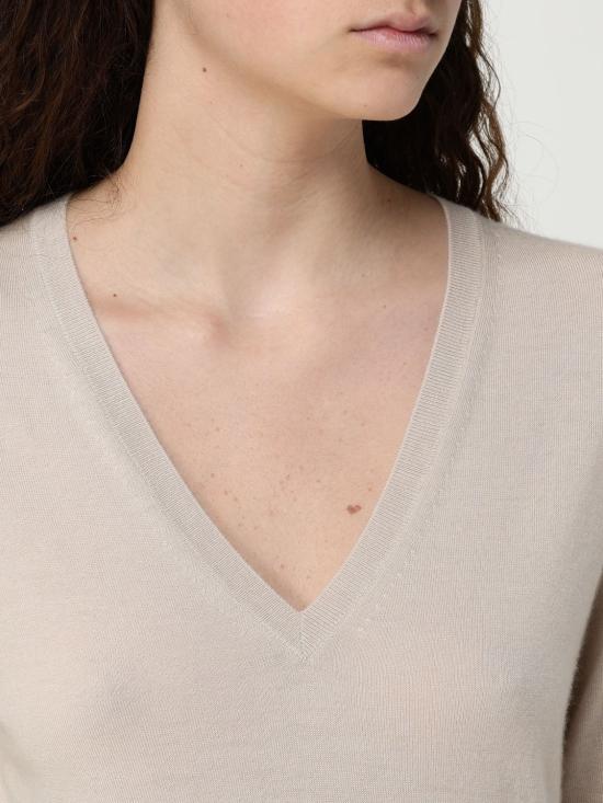 25SS 막스마라 긴팔 티셔츠 2511361131600 002 Sand - MAX MARA