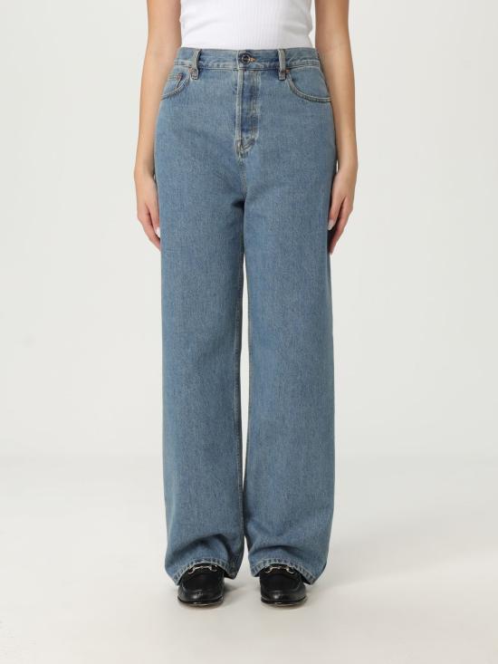 25SS 구찌 코튼 데님 진 828604XDDAS 4011 Blue