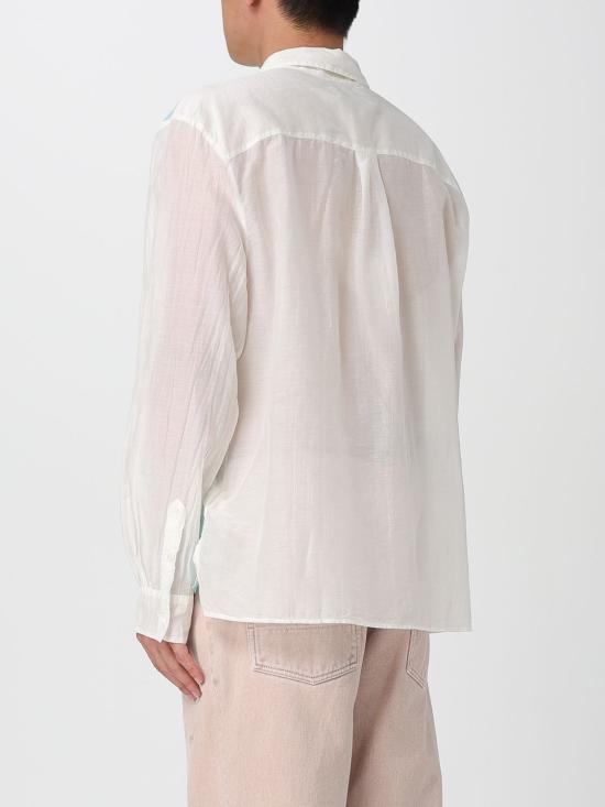 25SS 아워레가시 긴팔 셔츠 M2252AS Sea View Print Cotton Sil Natural - OUR LEGACY