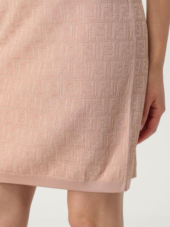 25SS 펜디 롱 원피스 FZDD61 AUZR F1SAU Pink - FENDI