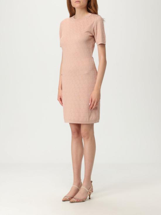 25SS 펜디 롱 원피스 FZDD61 AUZR F1SAU Pink - FENDI