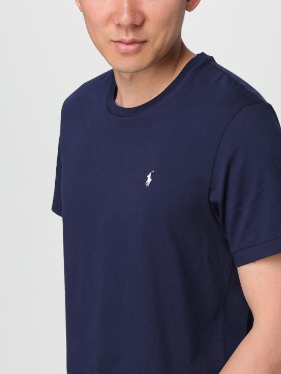 25FW 폴로 랄프로렌 반팔 티셔츠 714844756 002 Blue - POLO RALPH LAUREN