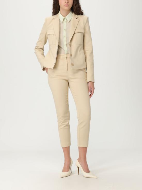 25SS 파트리지아페페 스트레이트 팬츠 8P0699A543 B814 Beige - PATRIZIA PEPE