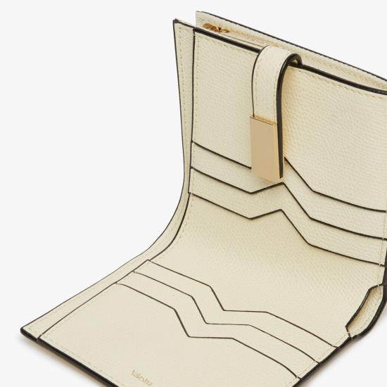 25FW 발렉스트라 지갑 SGNL0039028LOCPS99WW White - VALEXTRA