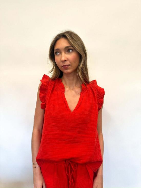  시레나 블라우스 벡스 탑 - XIRENA