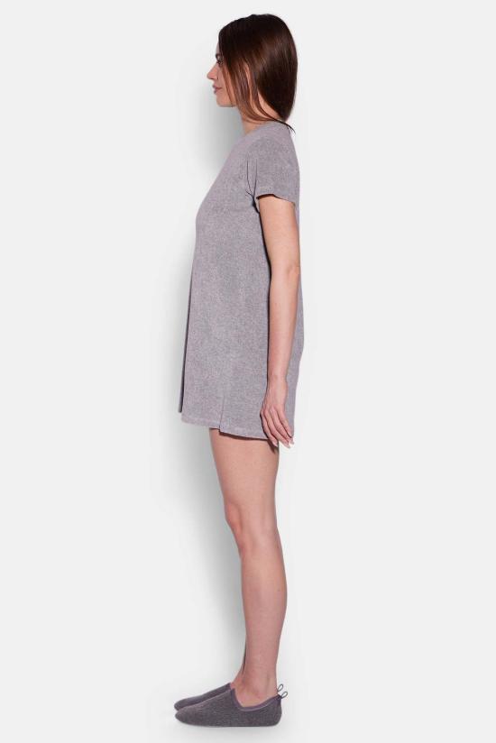  더 타일 클럽 숏 원피스 타일 클럽 테리 티셔츠 드레스 - THE TILE CLUB