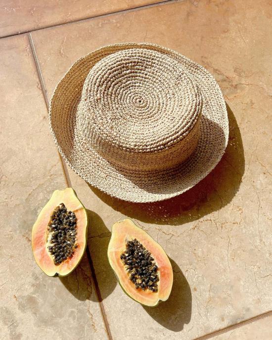  엘스페이스 버킷햇 LSpace 이사도라 버킷햇 내추럴