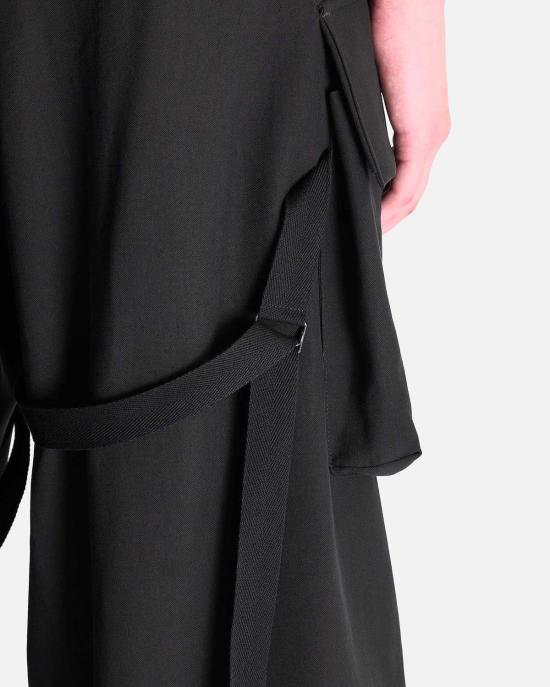  앤 드뮐미스터 치노 팬츠 Ann Demeulemeester Iben 카고 팬츠 블랙 - ANN DEMEULEMEESTER