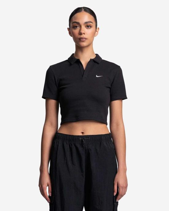  나이키 반팔 티셔츠 Nike Nsw 에센셜 반팔 폴로 블랙