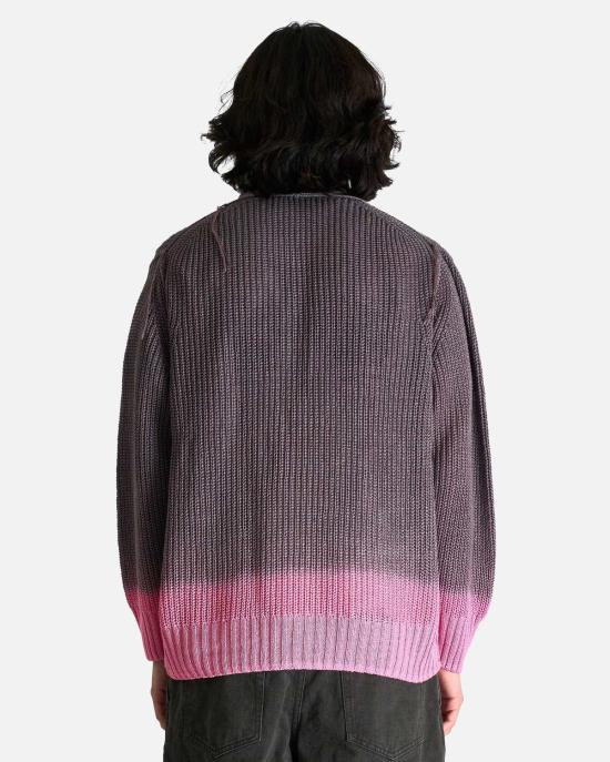  사카이 가디건 Sacai Garment Dye 니트 카디건 핑크 - SACAI