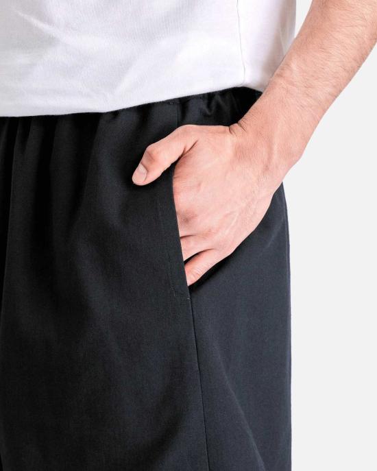  AUBERO 숏팬츠 오베로 레이스 트림 숏 블랙 - OTHER BRANDS