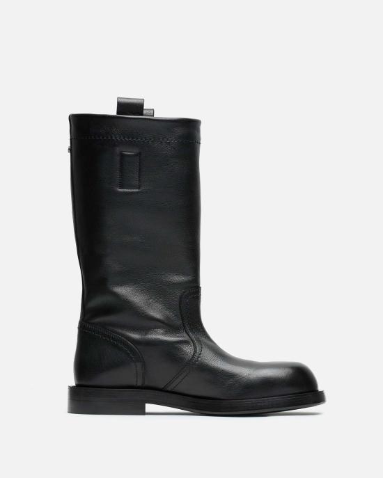  앤 드뮐미스터 부츠 Ann Demeulemeester Bente  블랙 - ANN DEMEULEMEESTER