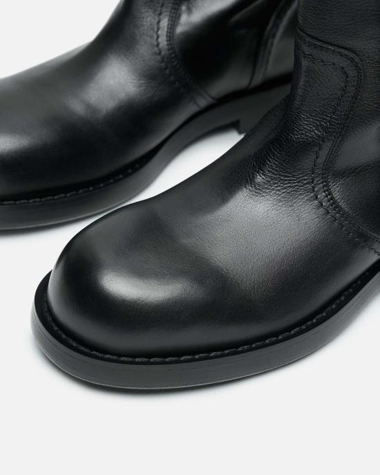  앤 드뮐미스터 부츠 Ann Demeulemeester Bente  블랙 - ANN DEMEULEMEESTER