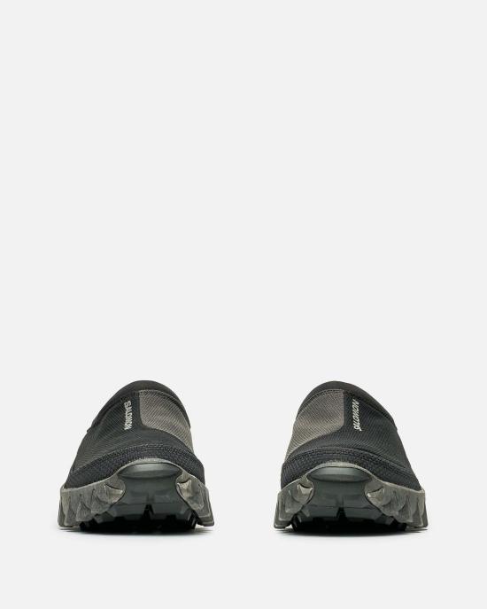  살로몬 뮬/슬리퍼 솔로몬 스노클로그 슈즈 블랙/아스팔트 - SALOMON