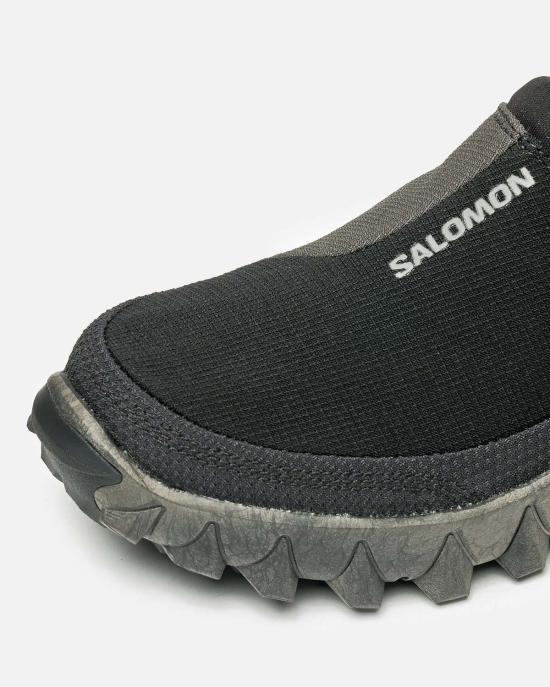  살로몬 뮬/슬리퍼 솔로몬 스노클로그 슈즈 블랙/아스팔트 - SALOMON