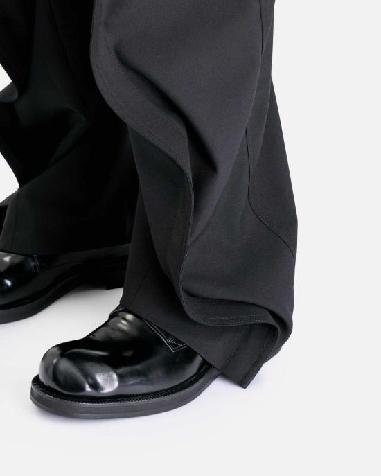  와이프로젝트 트레이닝/조거 팬츠 Y/Project 바나나 팬츠 블랙 - Y PROJECT