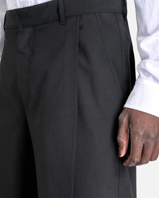  와이프로젝트 트레이닝/조거 팬츠 Y/Project 바나나 팬츠 블랙 - Y PROJECT