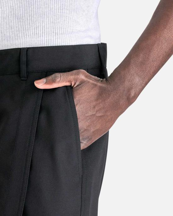  와이프로젝트 트레이닝/조거 팬츠 Y/Project 바나나 팬츠 블랙 - Y PROJECT