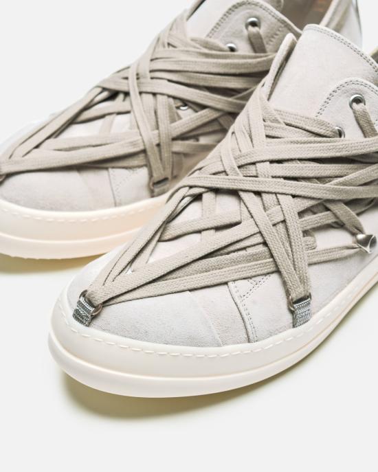  릭 오웬스 스니커즈 메갈레이스 로우  딩지/밀크 - RICK OWENS