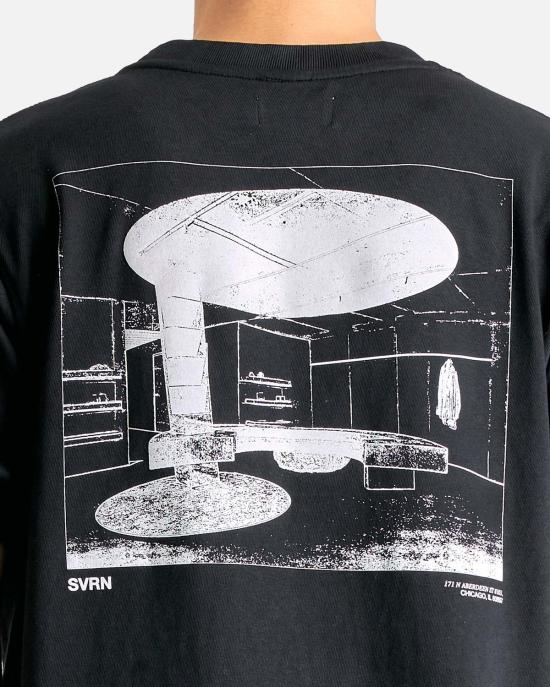  SVRN 반팔 티셔츠 SVRNSS25T1 BLK BLACK - OTHER BRANDS