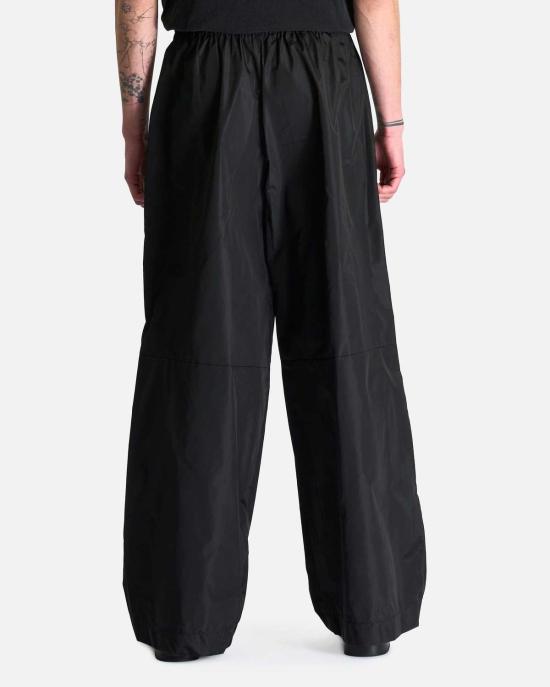  시몬로샤 스트레이트 팬츠 시몬 로샤 와이드 레그 퍼들 트랙  블랙 - SIMONE ROCHA